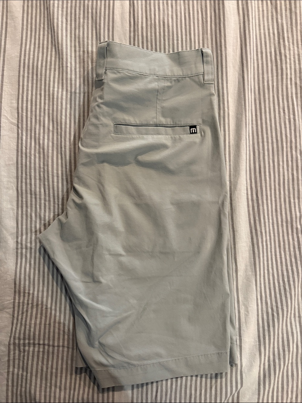 Travis Mathew Light Blue Men's Chino Shorts
